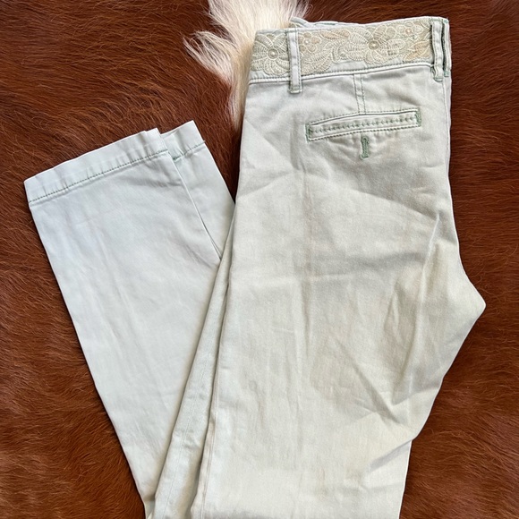 PILCRO AND THE LETTERPRESS Embroidered Pants - Picture 5 of 5